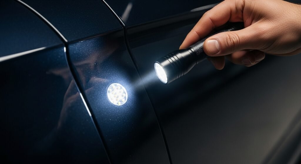 자동차 단차 및 도장 불량 실전 확인 방법